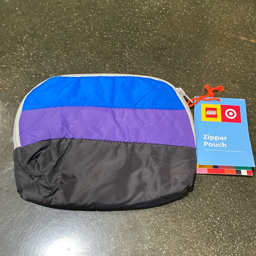 Lego zipper pouch
